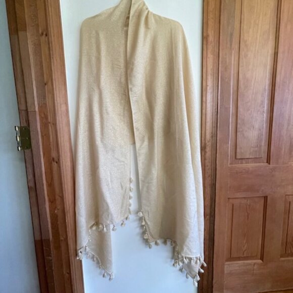 LILLY PULITZER Lana Almond Fringe Scarf Wrap - Picture 7 of 16